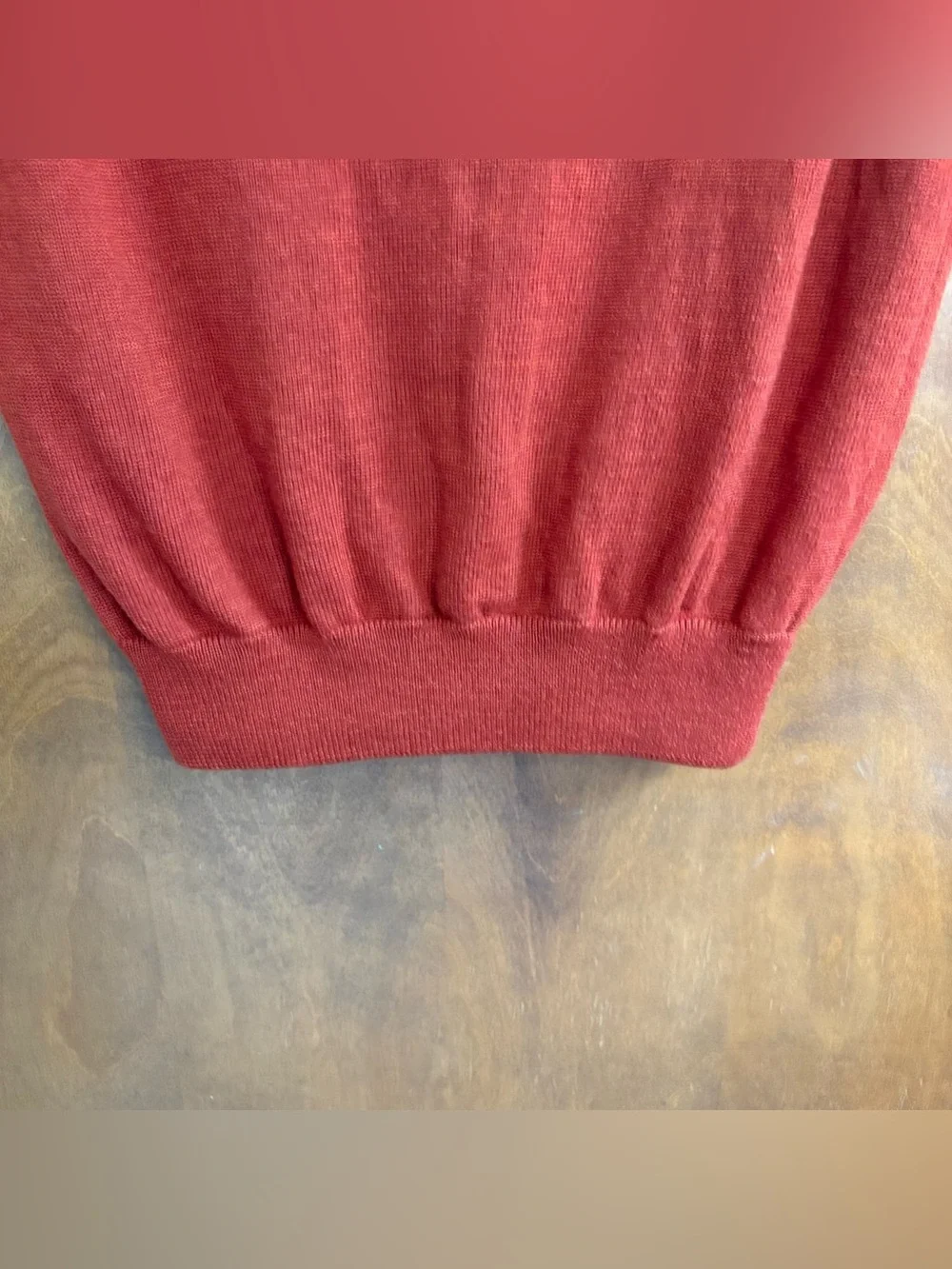 Brooks Brothers Red 100% Italian Merino Wool Funnel Neck Zip Up Sweater Vest